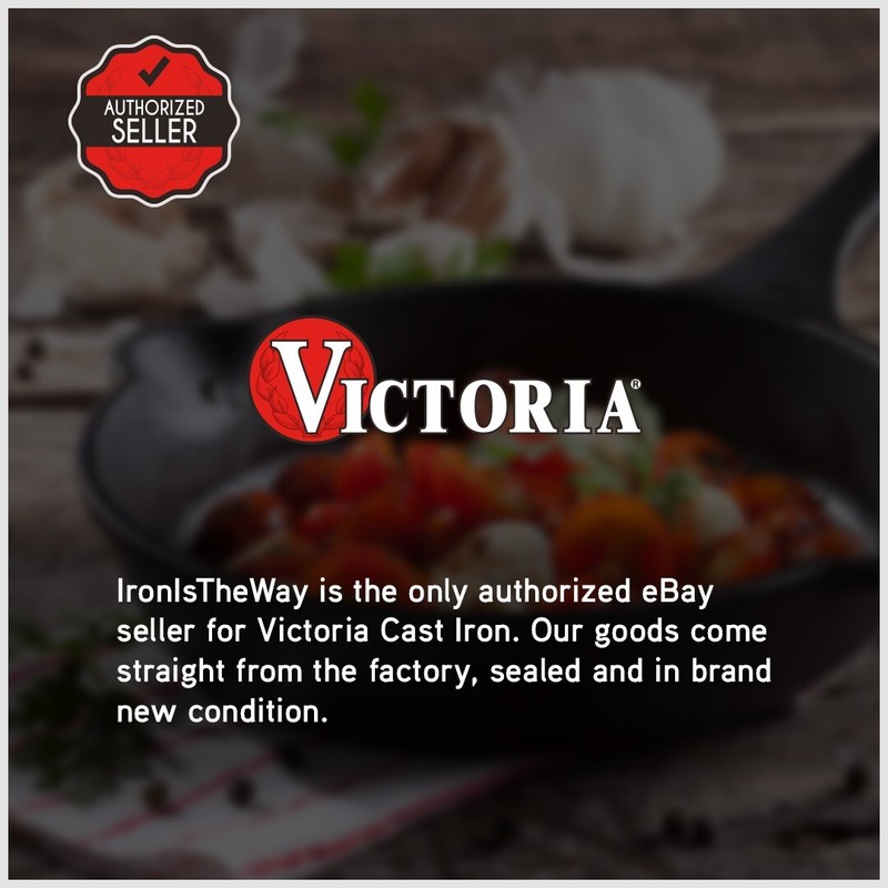 Victoria Cast Iron Rectangle Panini Press, Burger Press, Bacon Press - Authentic gallery