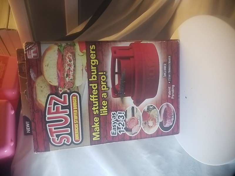 Stufz Burger Maker- Make Stuffed Hamburgers In 3 Easy Steps G4 gallery