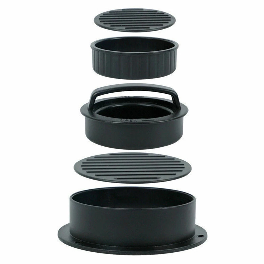 US 1 Pack Stuffed Hamburger Press Patty Maker Burger 3 in 1 Non-Stick Mold... gallery