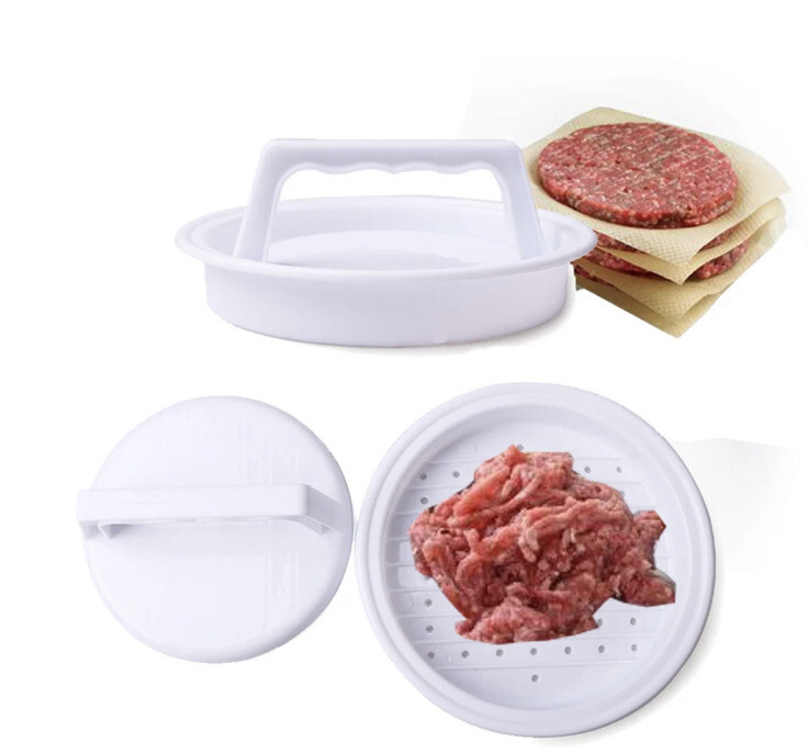 Hamburger Patty Maker Burger Press Meat Mold Ground Beef Sliders 5.25x1-in gallery