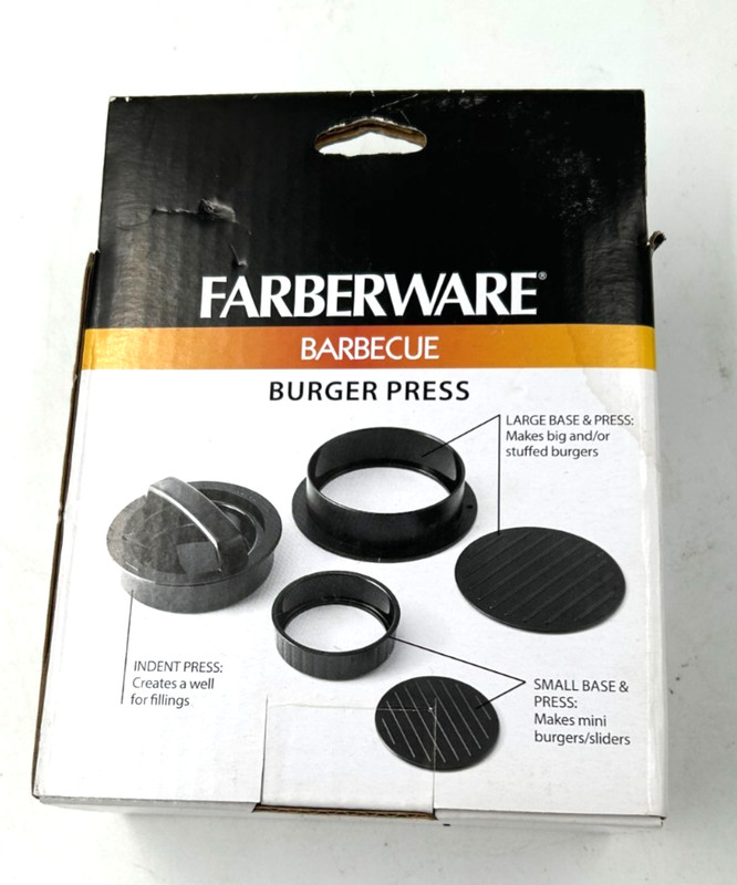 Farberware Barbecue Burger Press Burgers and Sliders gallery