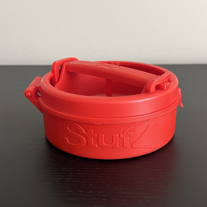 Stufz Stuffed Burger Press Hamburger Patty Maker Stuffer Red Dishwasher Safe gallery