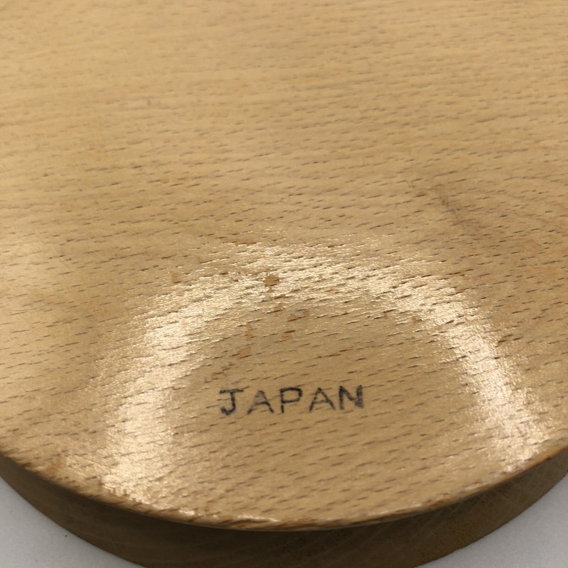Vintage Wooden Hamburger Press Made in Japan **See description** gallery