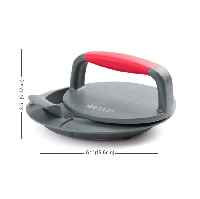 🍔 Perfect Burger Press Patty Maker – 4.5" 6oz | Even Cooking I ONEDAY SHIPP!!! gallery