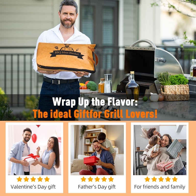 BBQ Blanket for Resting Meat-Air Fryer/Dough/Kitchen/Smoker Accessories Party... gallery