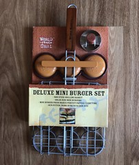 World Market Deluxe Mini Burger Set – NEW