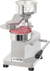 Burger Press Patty Maker for 4” Hamburgers, Stainless-Steel Manual Forming Machi