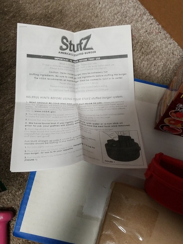 STUFZ Americas Stuffed Burger, As Seen On TV, Make Stuffed Burgers Like A Pro! gallery