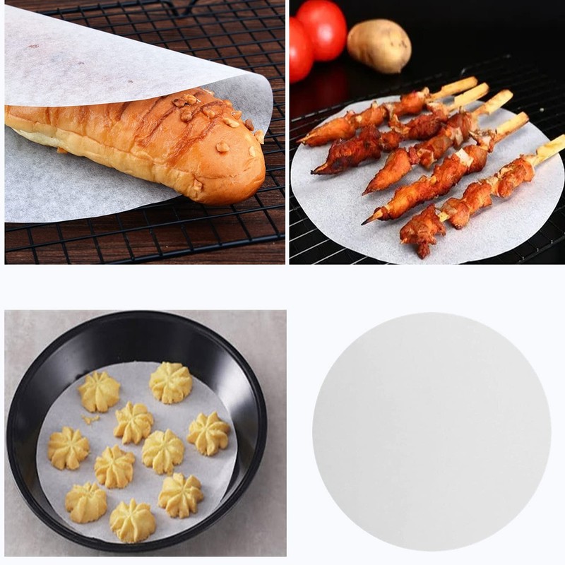 Transun Moo 200 Pcs 8 Inches Parchment Rounds Precut 8 gallery