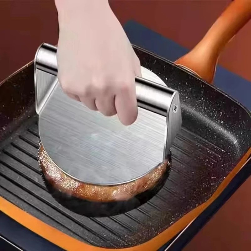Stainless Steel Meat Pie Making Tool House Kitchen Meat Press Cake Pressing Die gallery