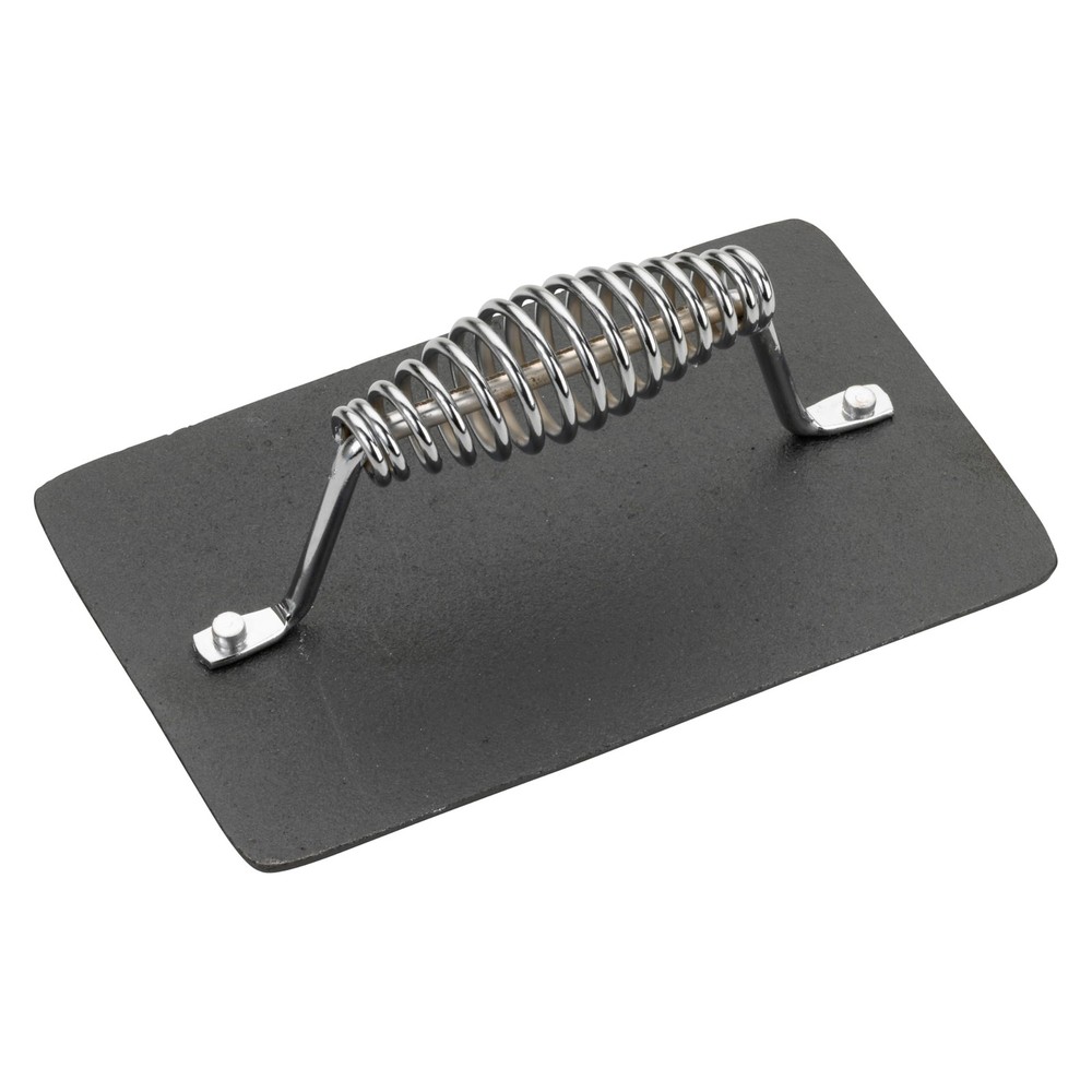 Cast Iron Grill Press Pre-Seasoned with Ridges Oven Safe to 500 F, 7.75x4.9-I...