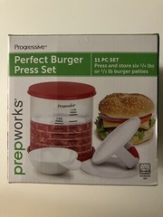 Progressive Prepworks HPM-76R Perfect Burger Press Set