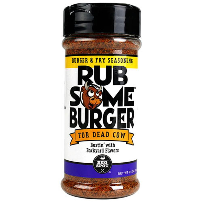Burger & Fry Seasoning Rub Some Burger for Dead Cow, 6.5 Oz Rub gallery