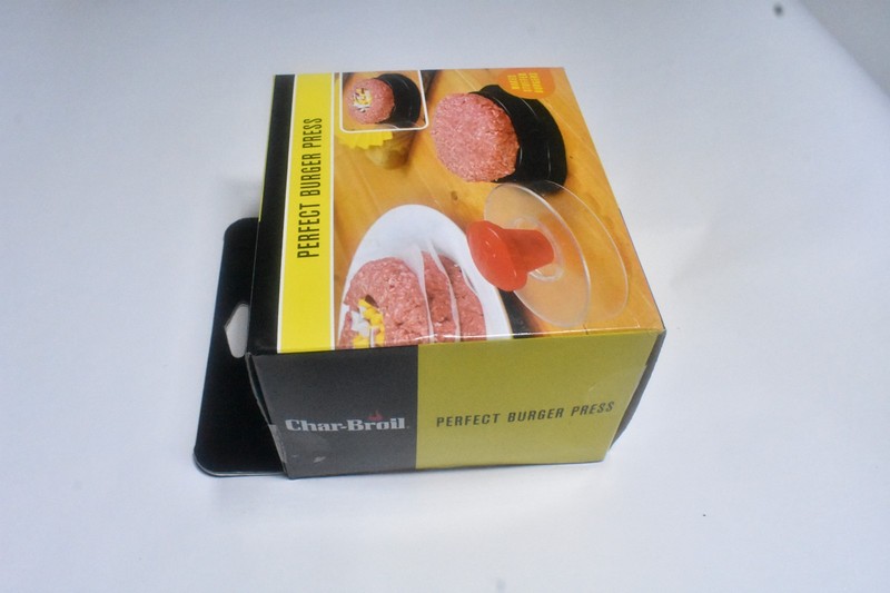 Char-broil "Perfect Burger Press" BPA FREE Makes Stuffed Burgers w/o a mess MIB gallery