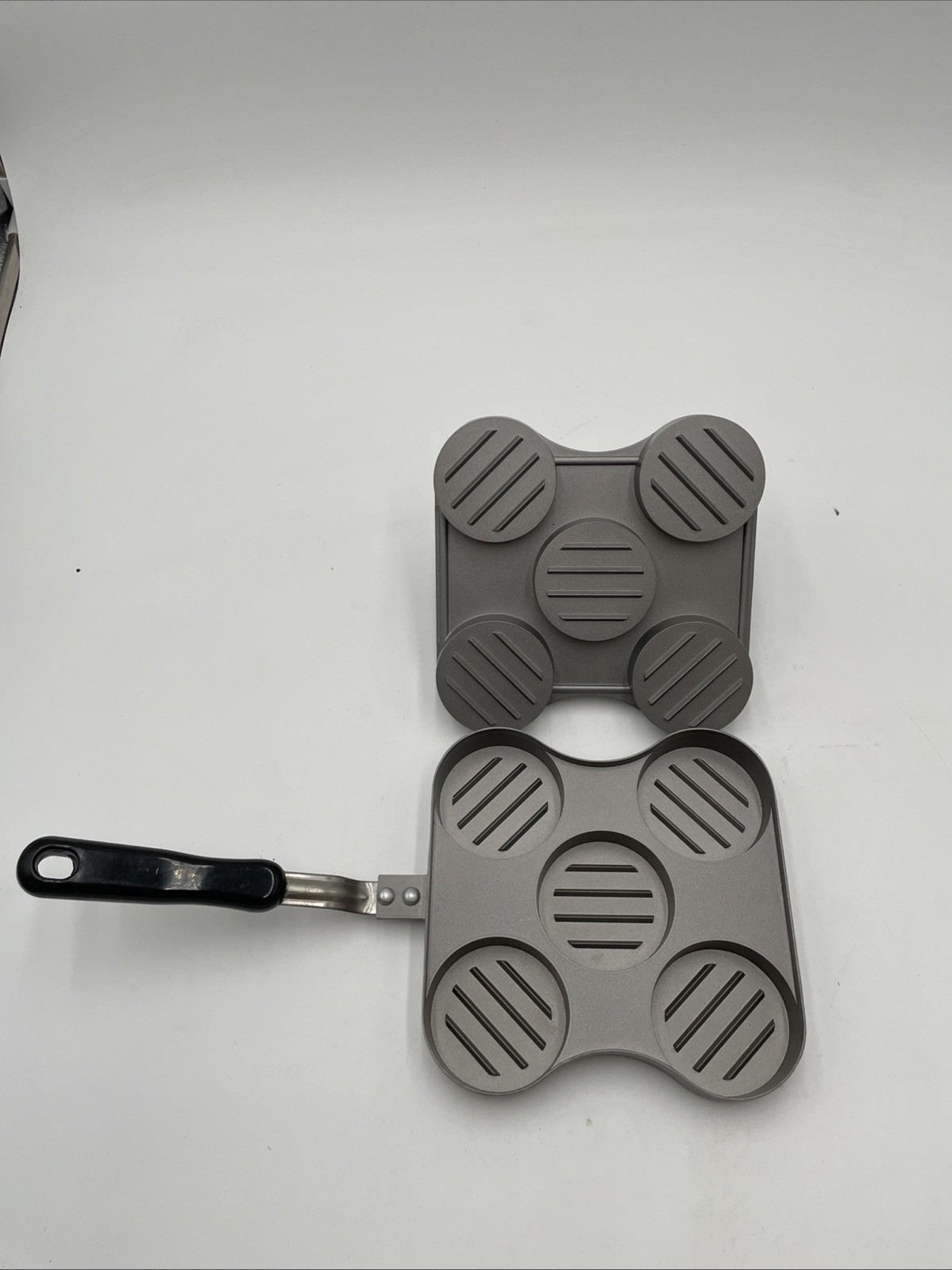 BIG CITY SLIDER Pan Mini Burgers/ Sliders Stove Top Pan EUC gallery