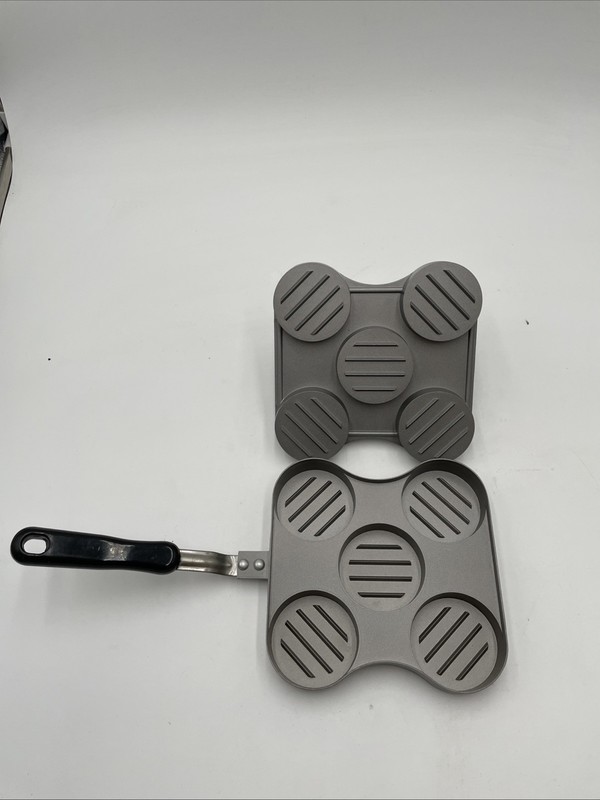 BIG CITY SLIDER Pan Mini Burgers/ Sliders Stove Top Pan EUC gallery