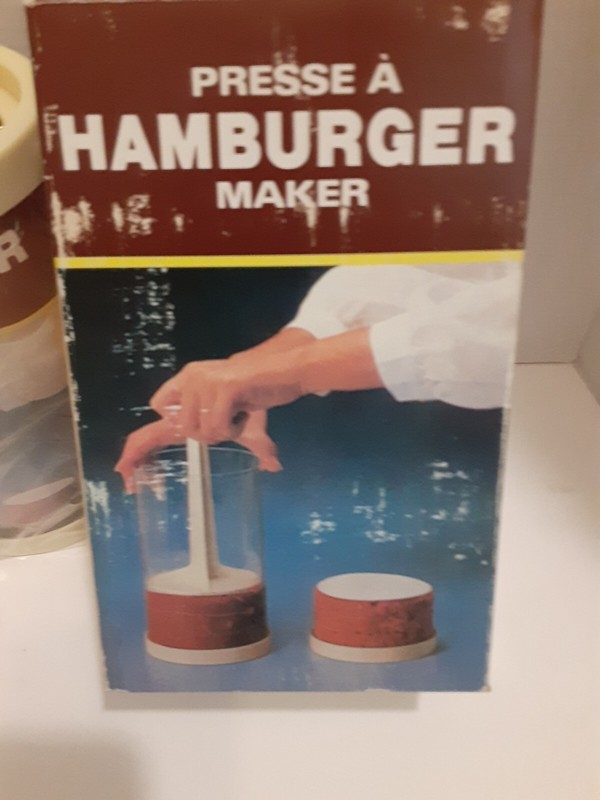 Vtg.press And Grill Hamburger Press Burger Maker Patty Press By Presse New gallery