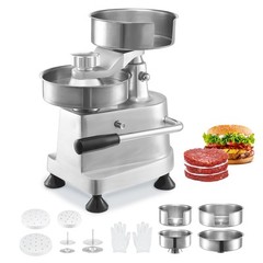 4″/5″/6″ Commercial Burger Patty Maker Hamburger Press Forming Machine