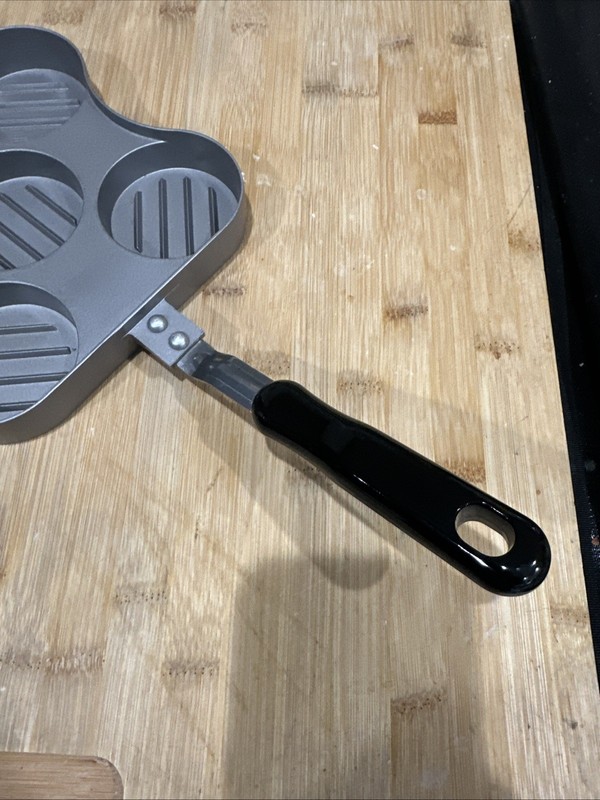 BIG CITY SLIDER STATION 5-PATTY BURGER PRESS NON-STICK MAKER PAN--NEW NWOT * gallery