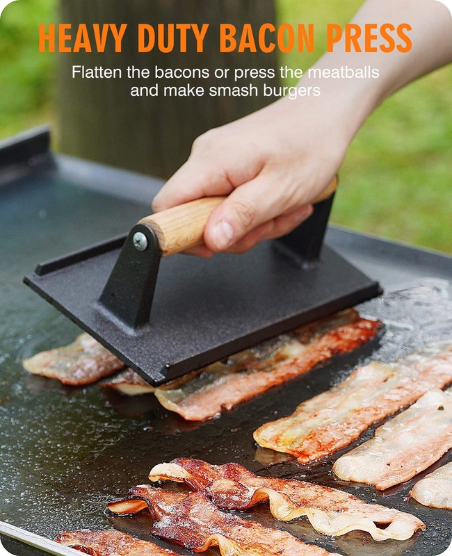 HOMENOTE Griddle Accessories for Blackstone, Commercial Grade 12 Inch Heavy D... gallery