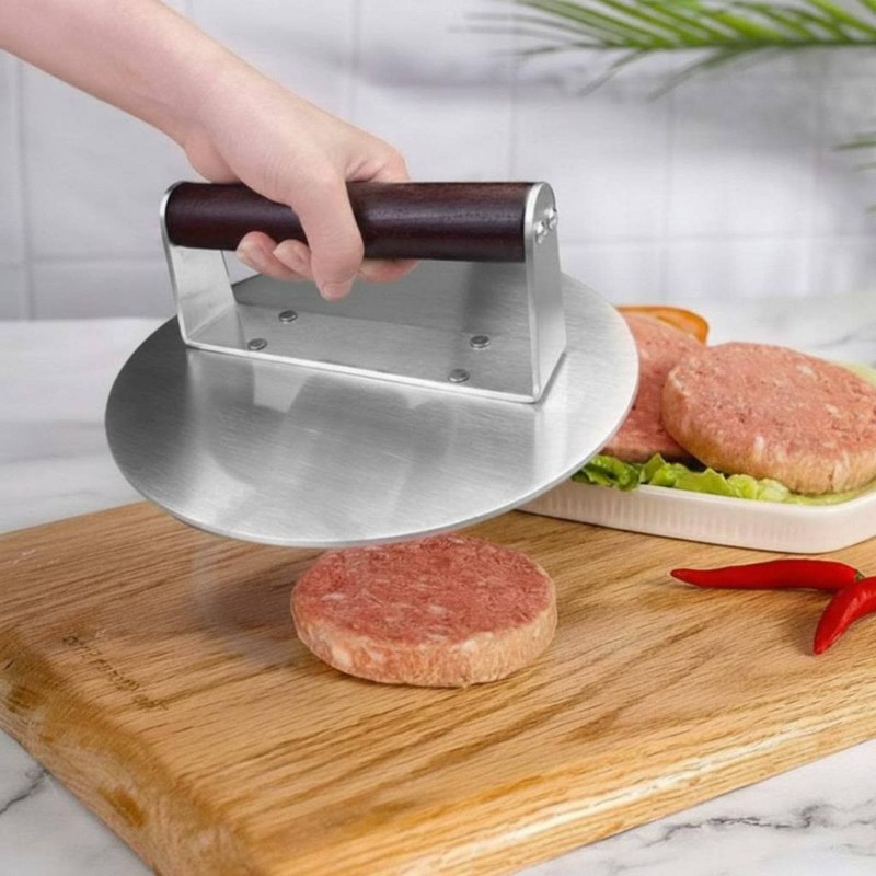 Burger Patty Press Sturdy Meat Patty Shaper Round Shape gallery