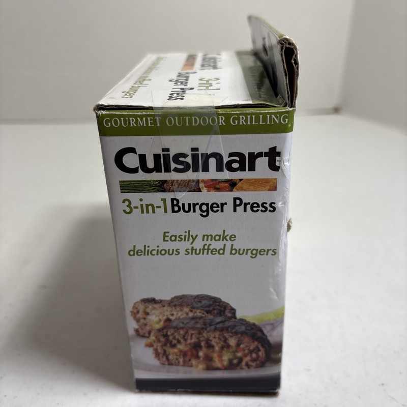 Cuisinart Hamburger Press Patty Maker, Stuffed Burger Press, 3 in 1 gallery