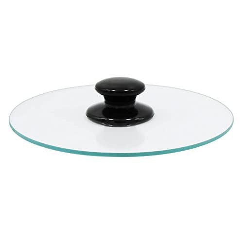 Round Glass Bacon Press & Splatter Shield - 8 Inch for Perfectly Cooked Flat Bac gallery
