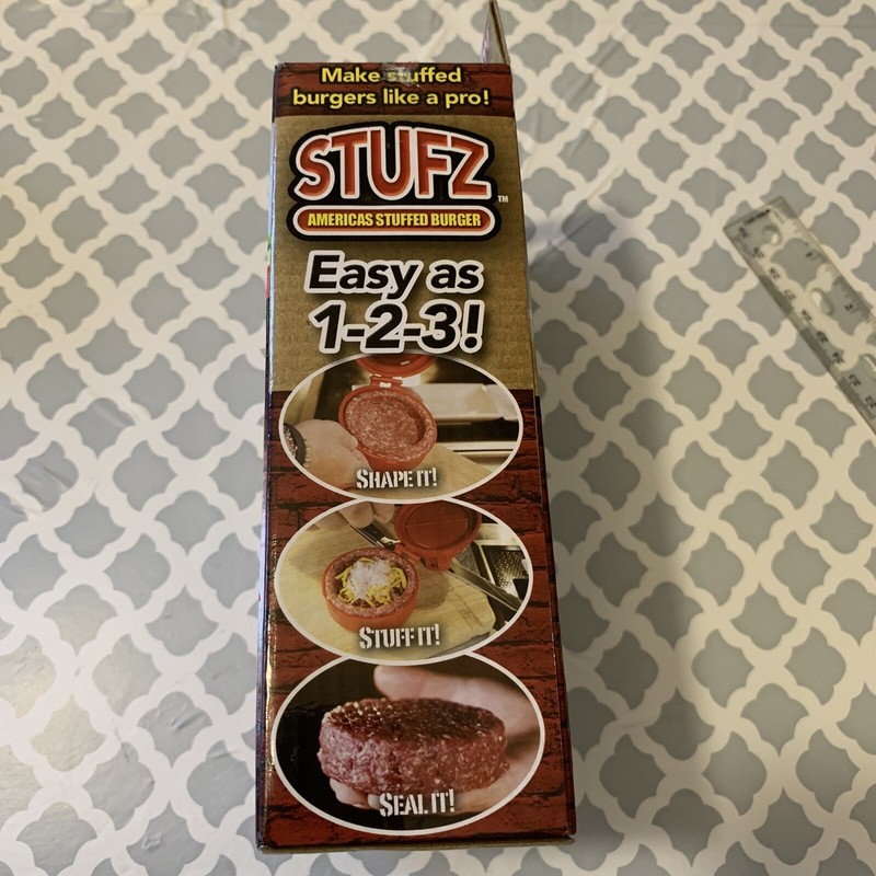 Stufz Stuffed Burger Press - Hamburger Patty Maker - As Seen On TV gallery
