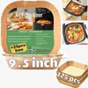 Air Fryer Liners for Power XL, Chefman 10QT 9.5''Square, Natural gallery
