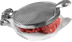 Pro-Grade Burger Press 4.5In. Nonstick Cast Aluminum Patty Maker Presses 1/4 Lb