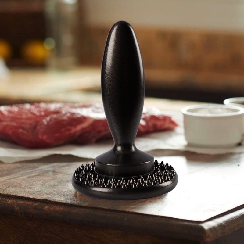 Burger Press Hamburger Press, Dual Sided Meat Tenderizer and Pounder, Hamburg... gallery