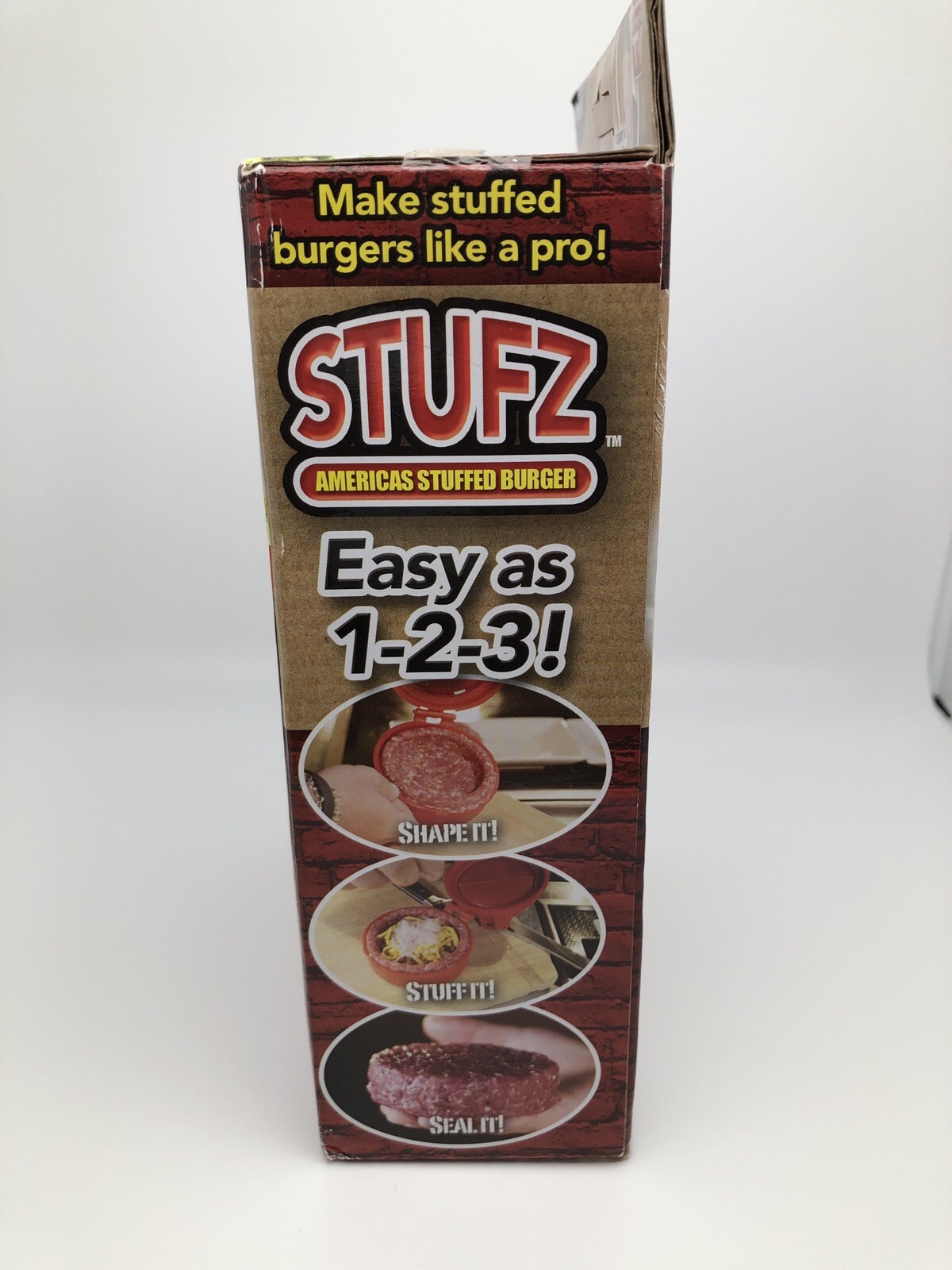 STUFZ Americas Stuffed Burger As Seen On TV Make Burgers Like A Pro! Brand New gallery