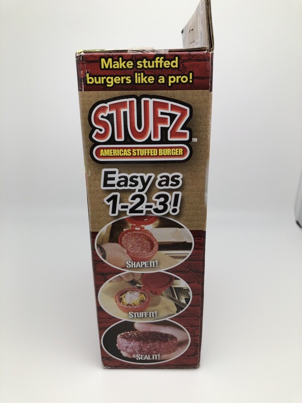 STUFZ Americas Stuffed Burger As Seen On TV Make Burgers Like A Pro! Brand New gallery