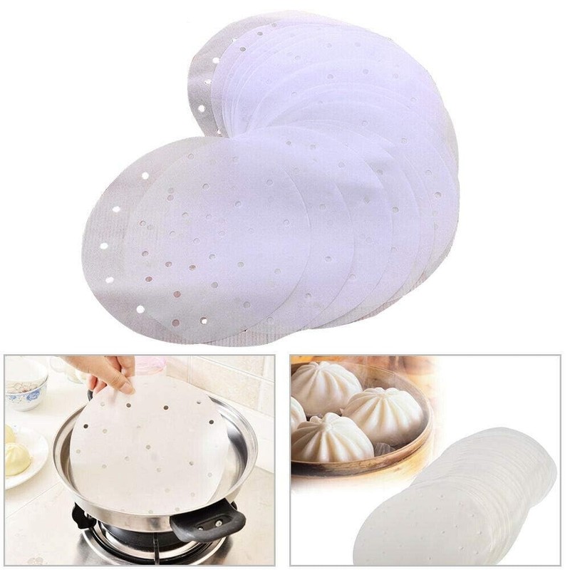 100pcs Air Fryer Liners, 10 inches Bamboo 10-Inch(100PCS), 10-Inch(100PCS) gallery