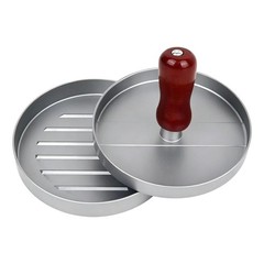 Hamburger Patty Maker Grill Press Large Round Burger Metal Mould Cooking Tool