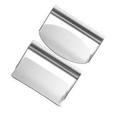 2 Pcs Stainless Steel Burger Smasher Hamburger Patty Maker Press