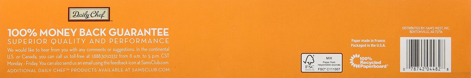 Member's Mark Non-Stick Parchment Paper, 1.5 Pound 14x21 inches, Brown gallery