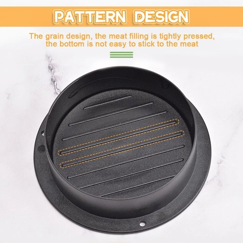 Hamburger Meat Press Maker Round Shape Non-Stick Stuffed Burger Patties Beef Gri gallery