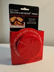 Jucy Lucy Stuff-A-Burger Press Charcoal Companion – New