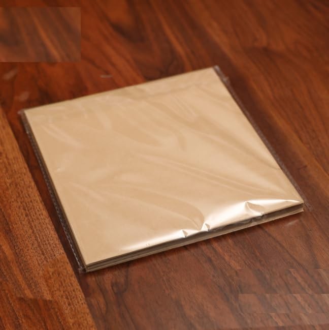 400 Sheets Disposable Parchment Paper Baking 4 x 4 Inch, Brown gallery