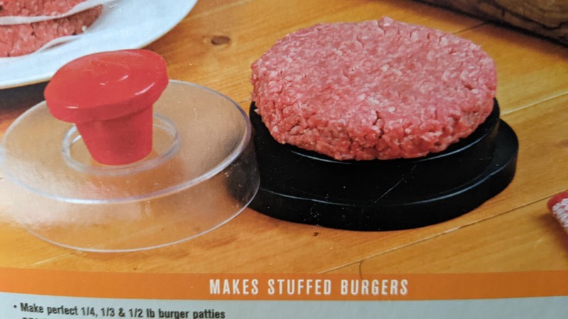 Char-broil Perfect Burger Press~Makes Stuffed Burger Patties With Ease~BPA FREE gallery