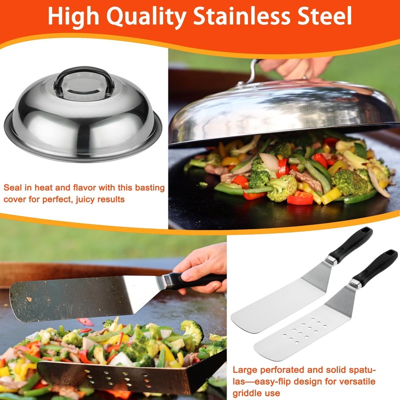 39PCS Griddle Accessories Kit, Flat Top Grill Accessories Set for Outdoor Bar... gallery