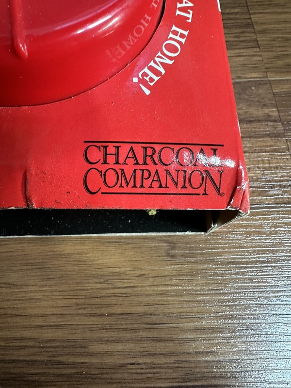 Juct Lucy Stuff-A-Burger Press Charcoal Companion Red Durable Plastic gallery