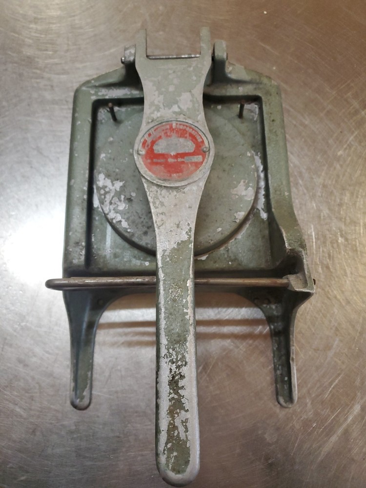 Vintage Holly Jr. Hamburger Press Patty Machine Hollymatic