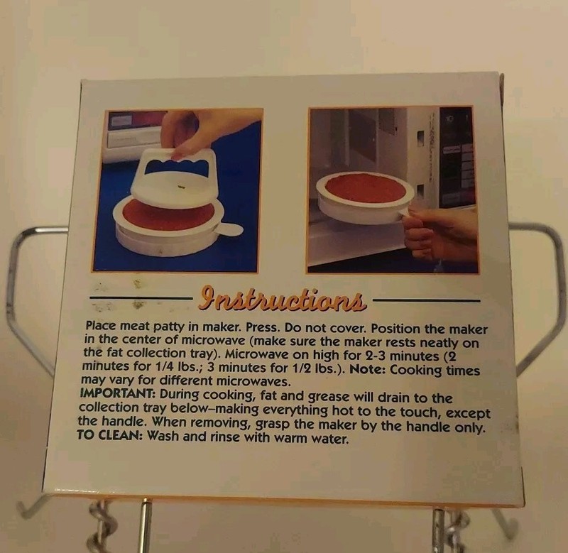 Vintage MicroPro Burger Maker gallery