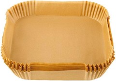 7.9 inch Air Fryer Disposable Paper Liner for Instant Vortex,100 Pcs Brown