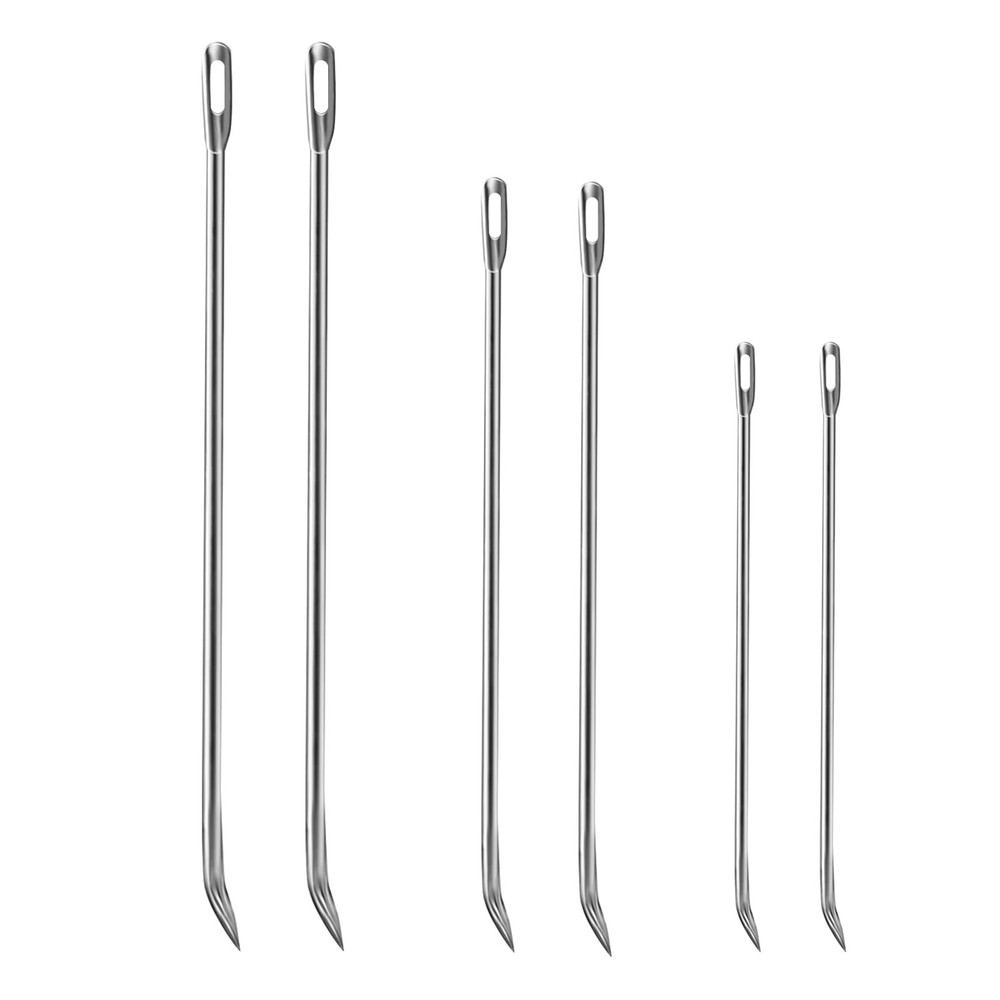 Ofargo Meat Trussing Needles, Roasting Needles for Lacing 0.7, Clear