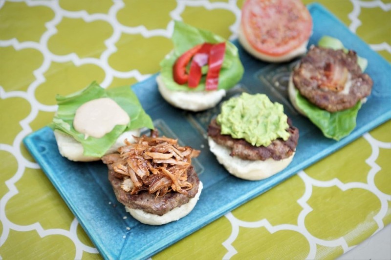 Ultimate Slider Maker: 10 Mini Patties & Freezer Safe for Perfect Grilling gallery