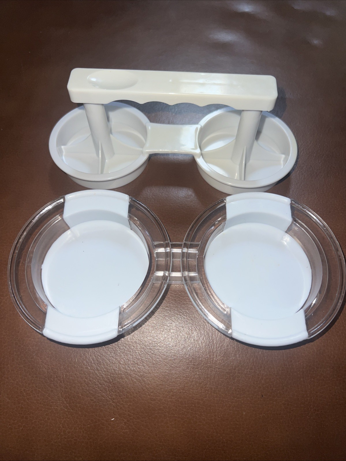Unbranded White Plastic Double Burger Press gallery