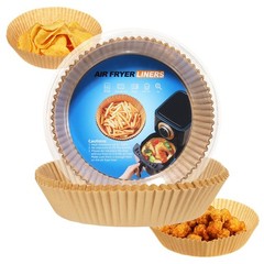 Air Fryer Liners Disposable 6.5 IN,100PCS Round 6.5inch-100pcs,